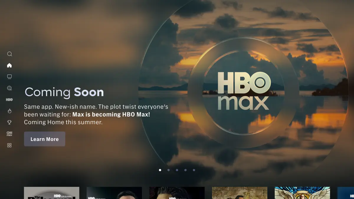 HBO Max rebranding to Max - logo comparison